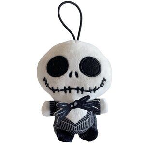 Disney Jack Skellington Nightmare‎ Before Christmas Halmark Plush Ornament Buddy